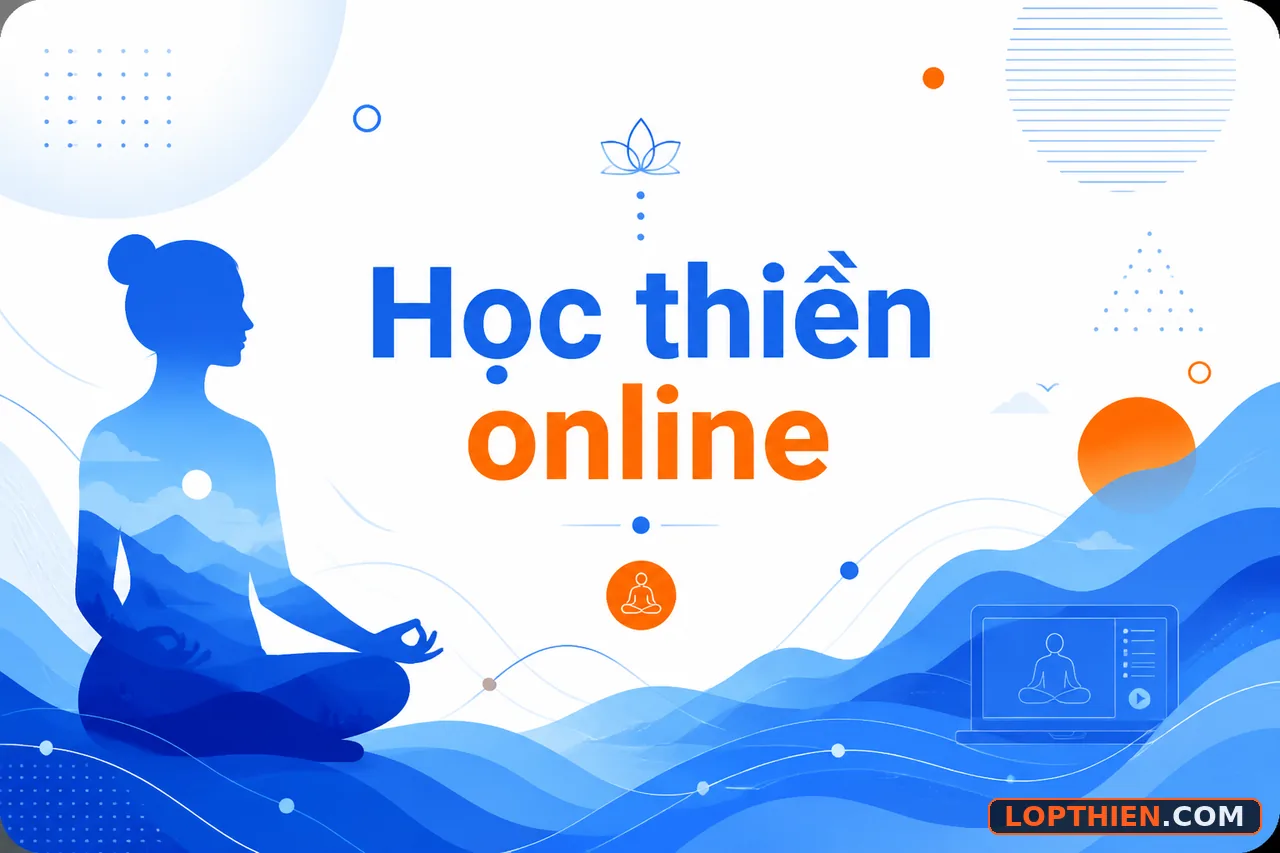 Thiền thực hành trực tuyến: học tập sâu sắc và hiệu quả