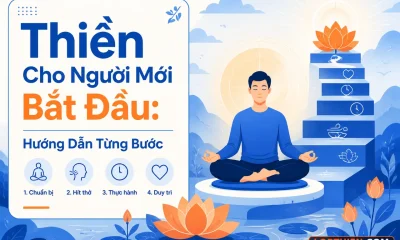 thiền cho người mới bắt đầu: hướng dẫn từng bước