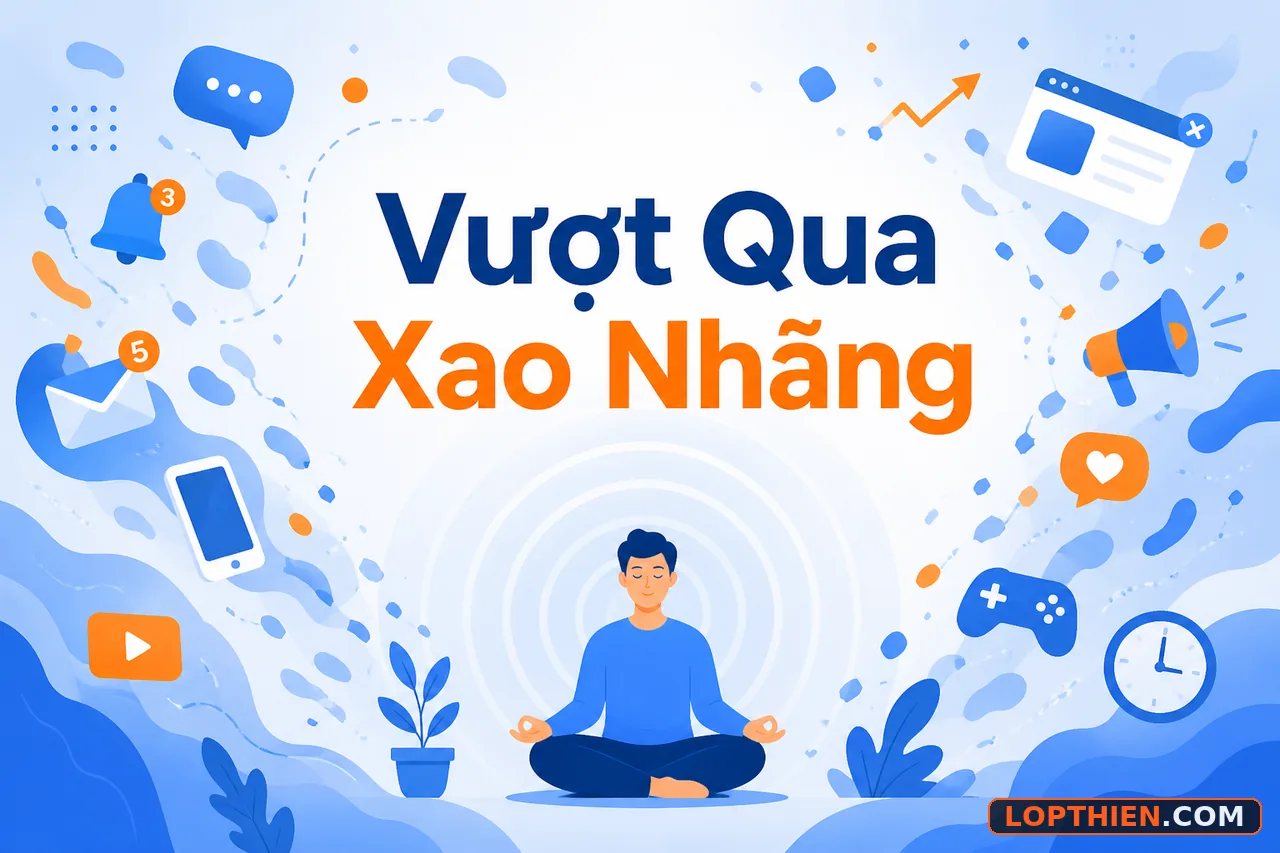 Vượt qua xao nhãng trong thực hành thiền