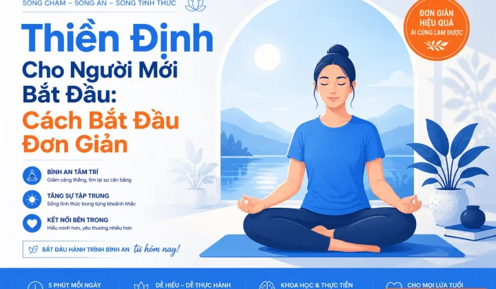 Thiền định cho người mới bắt đầu người thiền định yên lặng