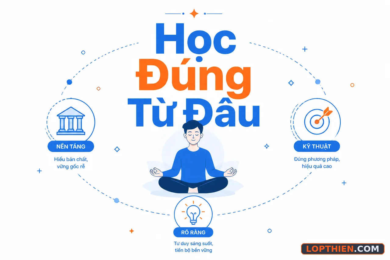Thiền định đúng cách từ nền tảng cơ bản cho người mới bắt đầu