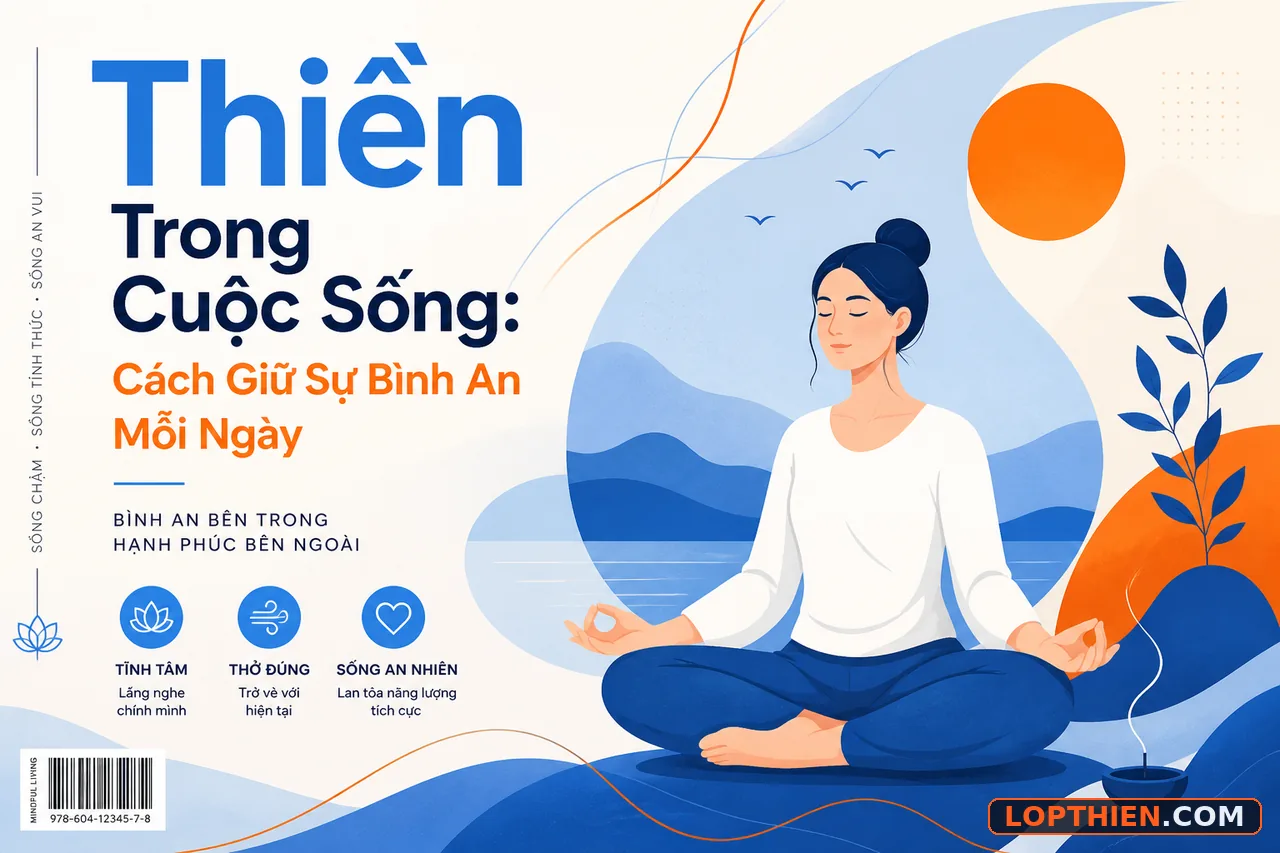 Thiền trong cuộc sống để giữ sự bình an tâm trí mỗi ngày