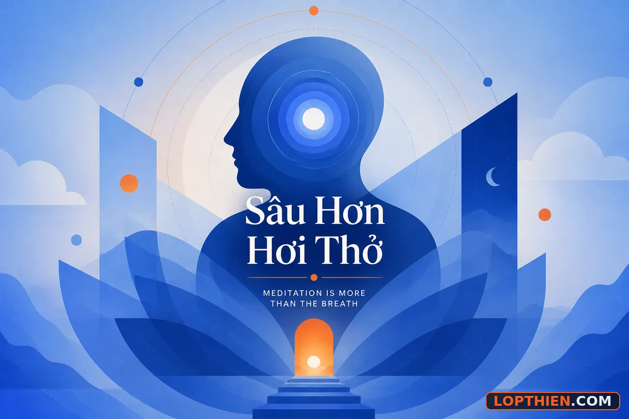 Tầng lớp ý thức mở rộng, biểu tượng thiền vượt ra ngoài kỹ thuật thở