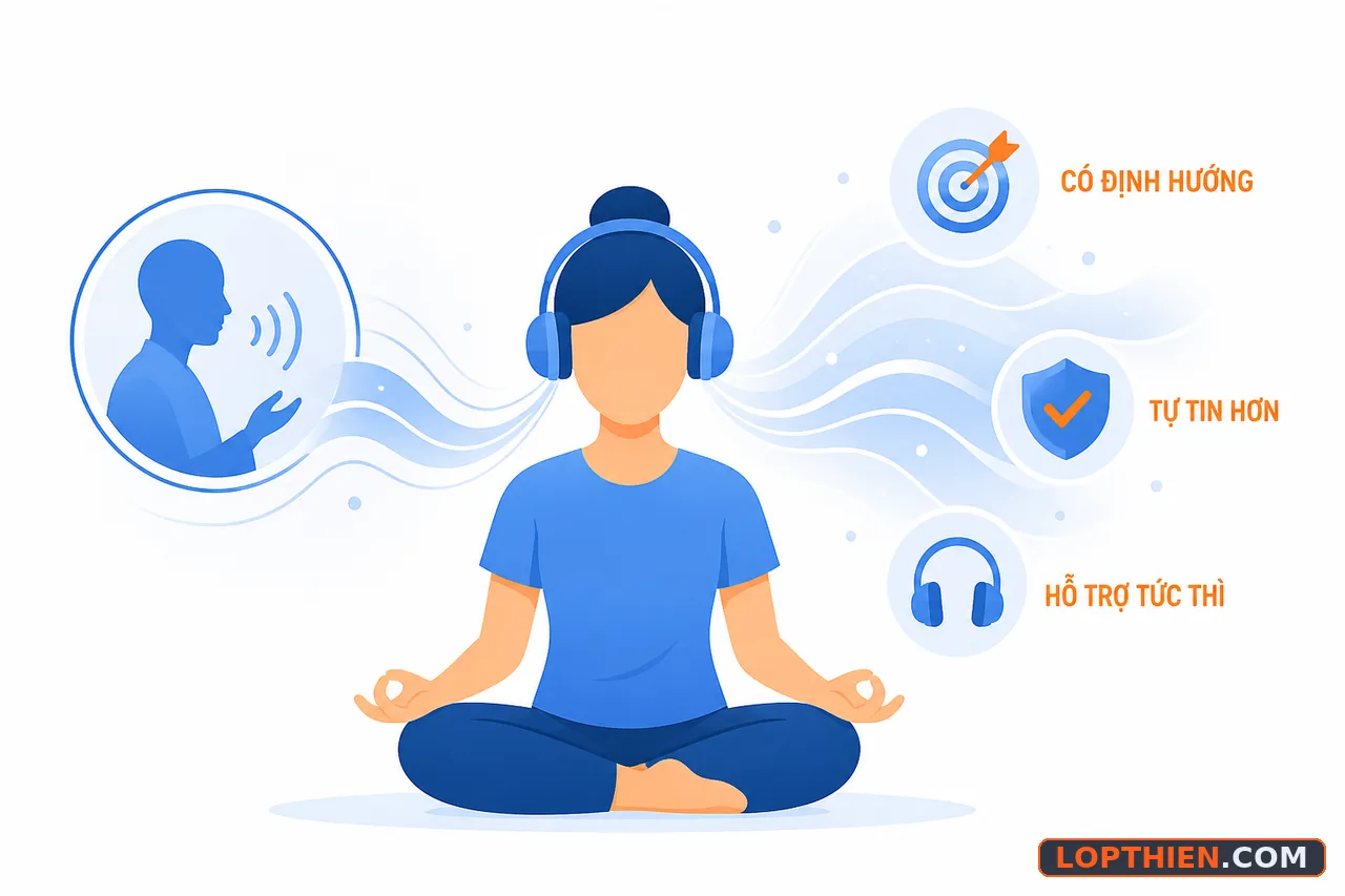 Audio thiền hướng dẫn chi tiết giúp người mới bắt đầu dễ dàng