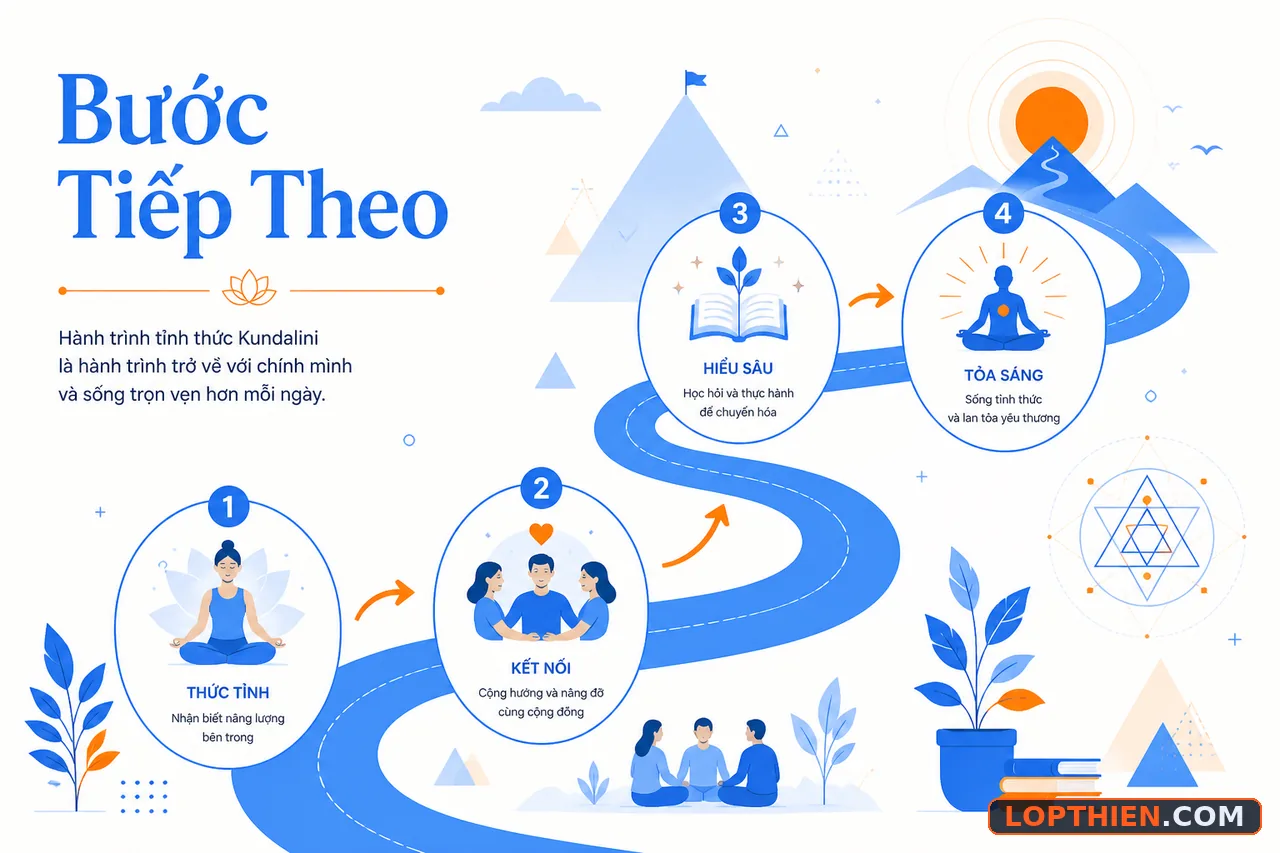 Bước tiếp theo trong tu tập kundalini thức tỉnh
