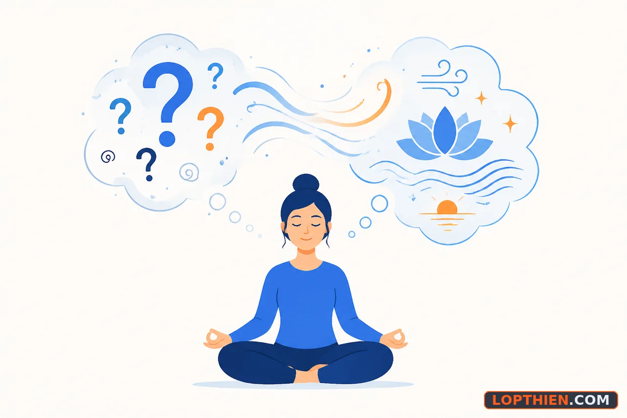 Giải đáp các câu hỏi về thiền khi căng thẳng