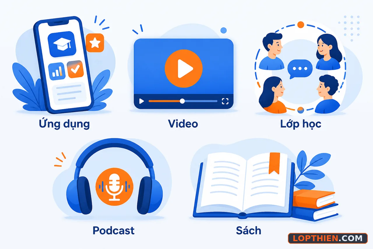 Các hình thức phổ biến học thiền có hướng dẫn