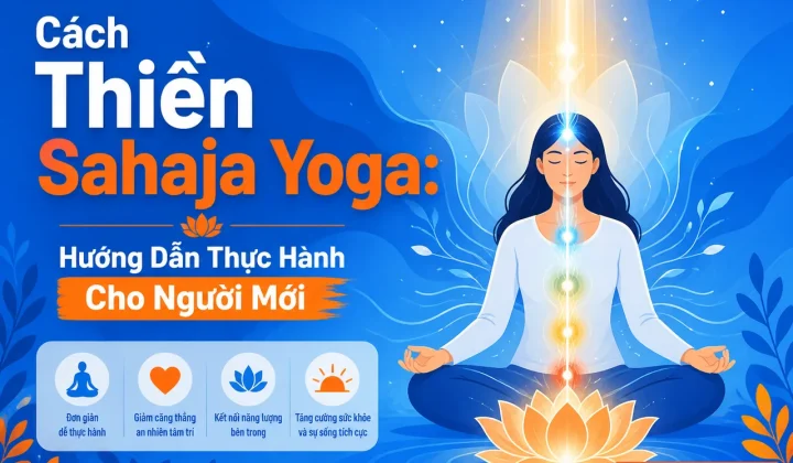 cách thiền Sahaja Yoga hướng dẫn thực hành cho người mới bắt đầu