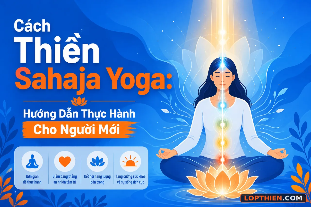 cách thiền Sahaja Yoga hướng dẫn thực hành cho người mới bắt đầu