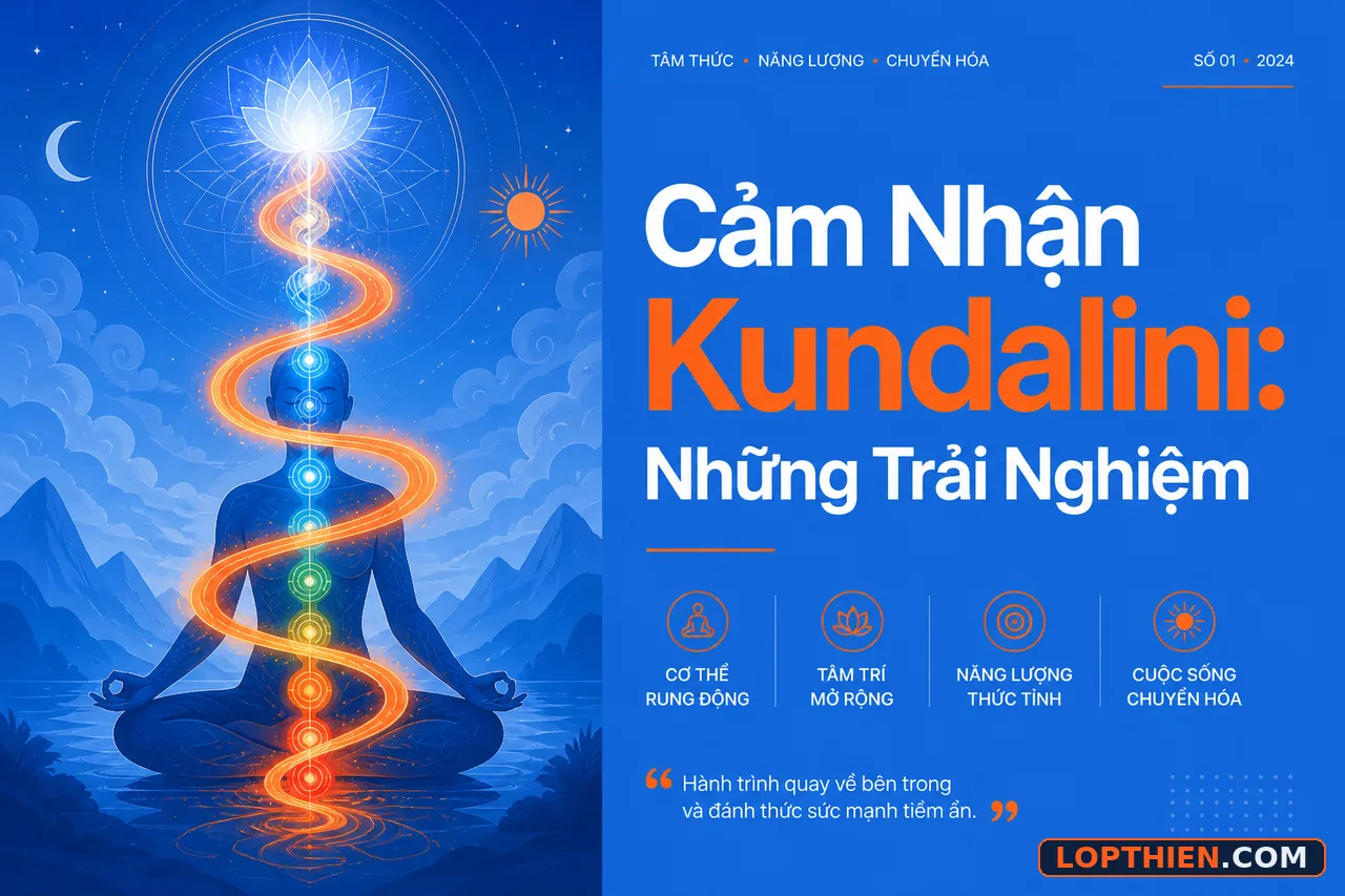 Cảm nhận kundalini - những trải nghiệm tâm linh thường gặp