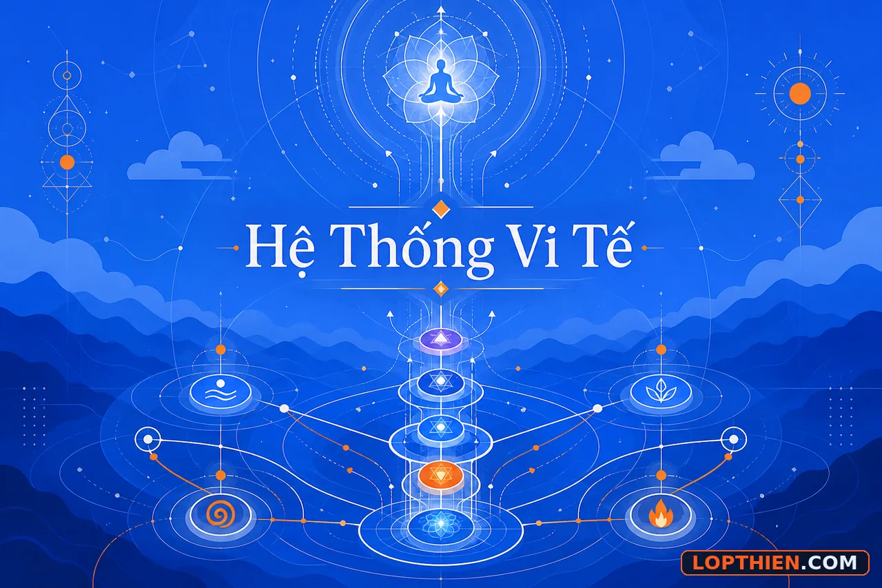 Hệ thống vi tế nền tảng tự nhận thức và thức tỉnh kundalini