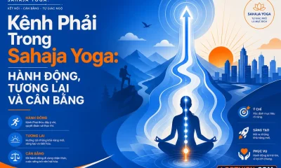 Kênh phải trong sahaja yoga: hành động, tương lai và cân bằng