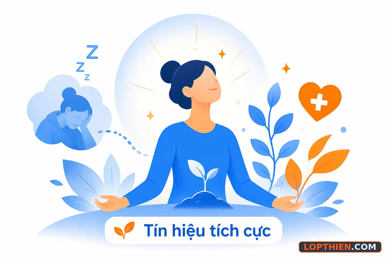 Buồn ngủ trong thiền có thể là dấu hiệu của sự hồi phục tích cực.