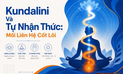 Kundalini và tự nhận thức: mối liên hệ năng lượng tâm linh và ý thức.