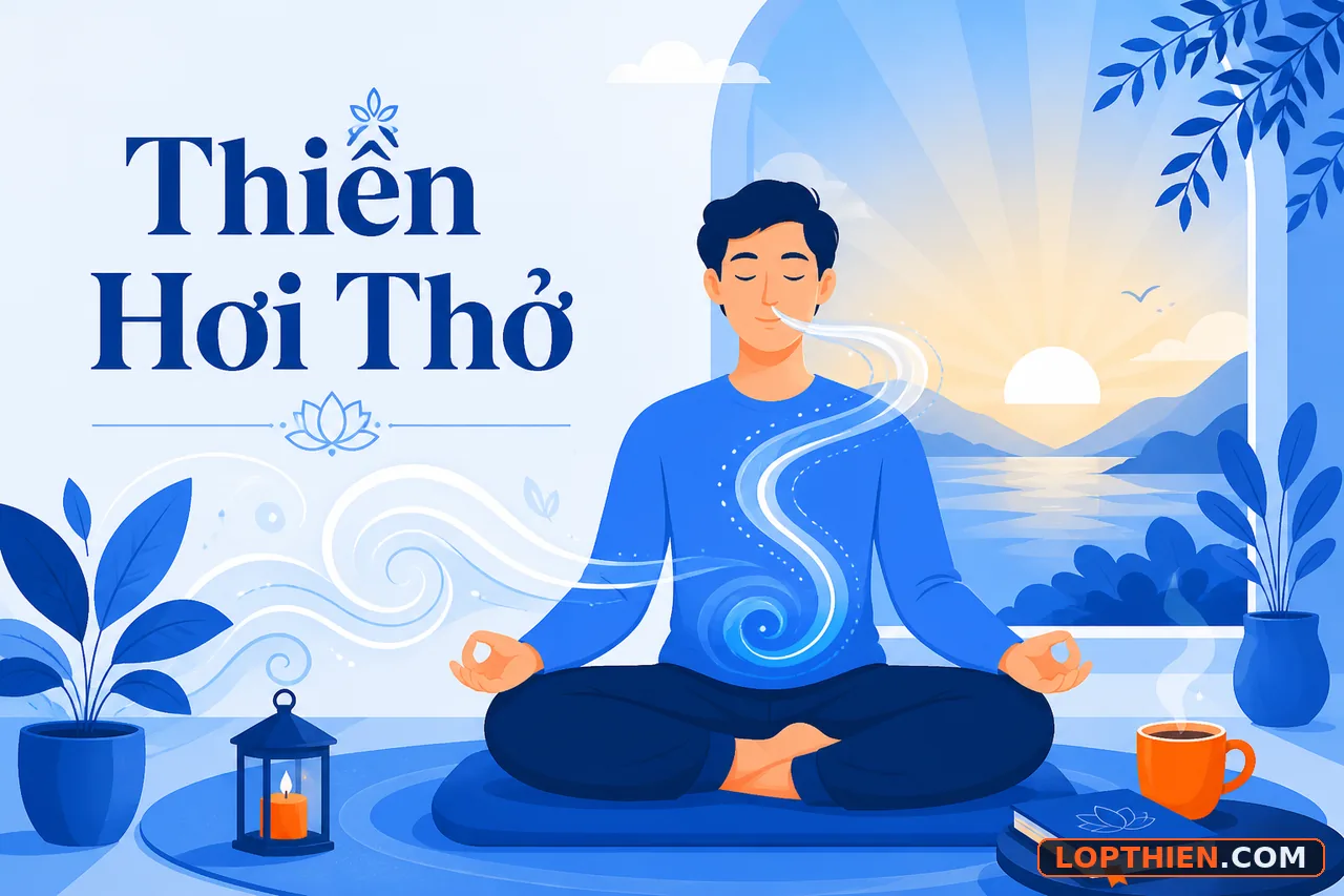 Kỹ thuật thiền hơi thở buổi sáng cho người mới bắt đầu
