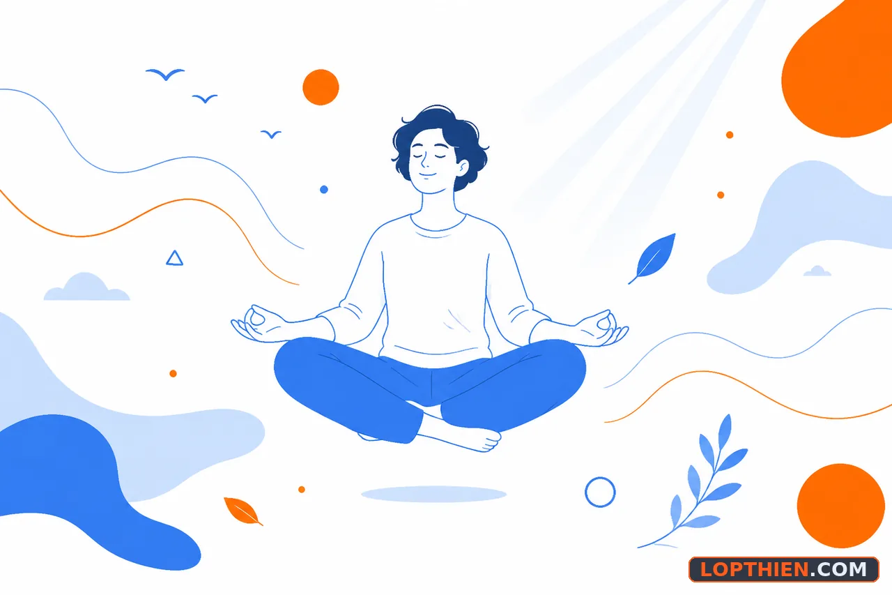 Thiền tự do: buông bỏ ép buộc, thực hành với tâm bình yên