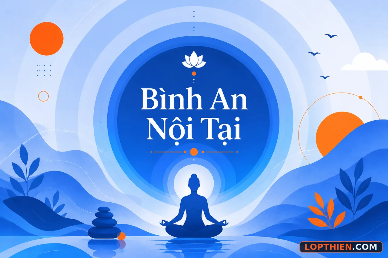 Bình an nội tại qua thực hành thiền tĩnh tâm