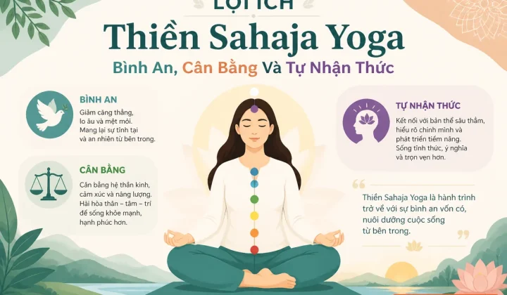 Lợi Ích Thiền Sahaja Yoga: Bình An, Cân Bằng Và Tự Nhận Thức - lợi ích thiền sahaja yoga