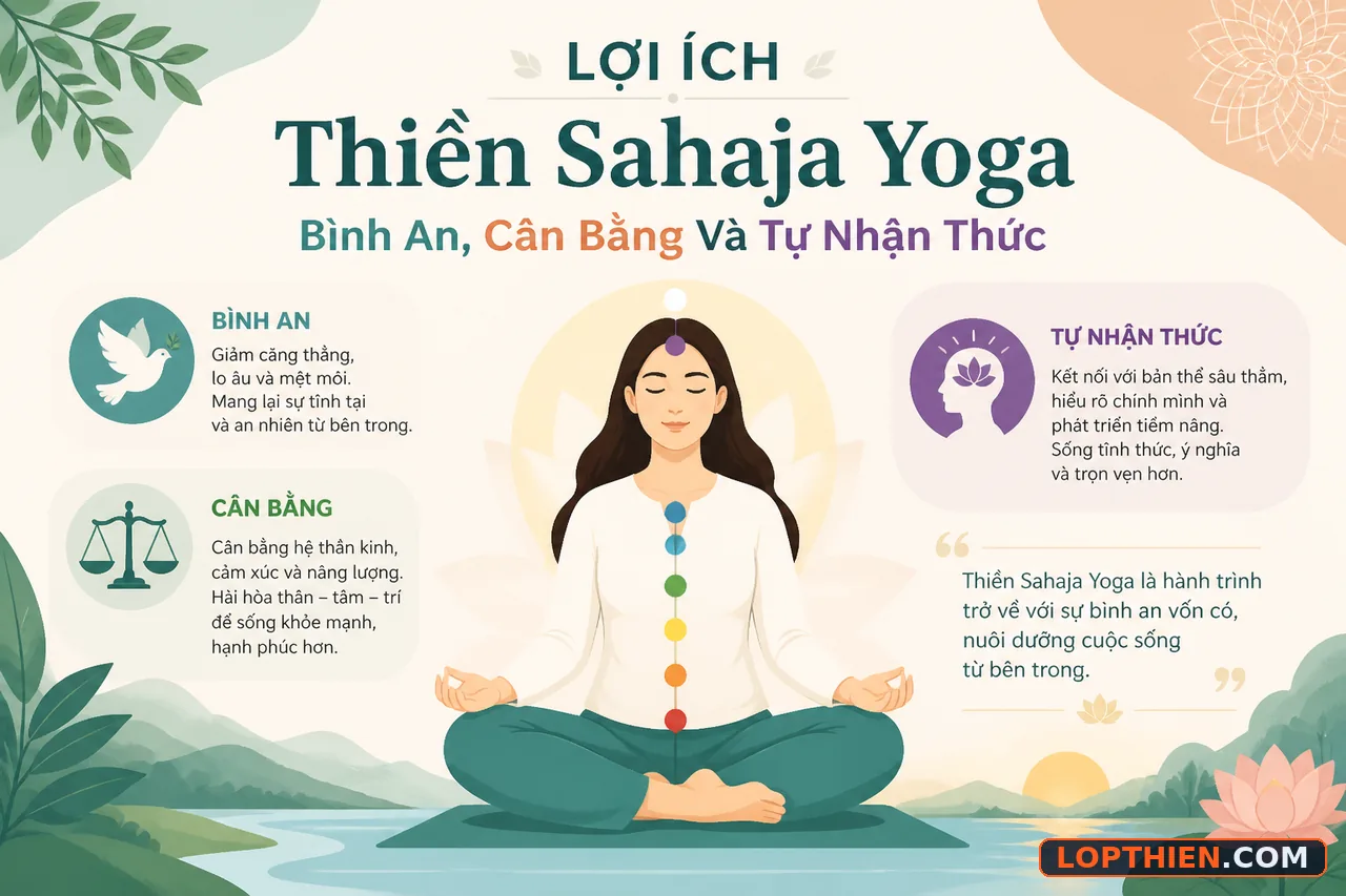 Lợi Ích Thiền Sahaja Yoga: Bình An, Cân Bằng Và Tự Nhận Thức - lợi ích thiền sahaja yoga