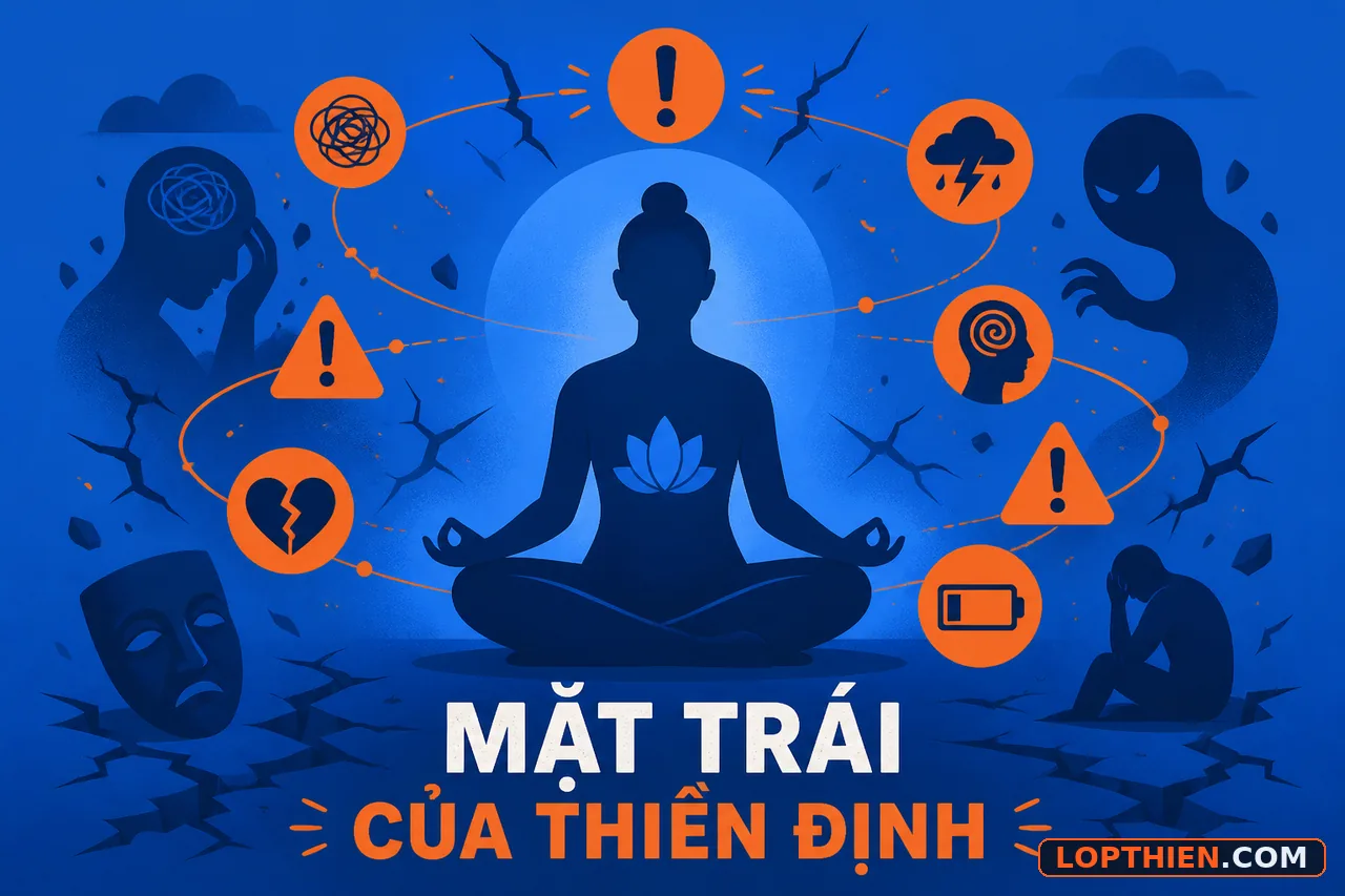 Mặt trái của thiền định - những rủi ro khi thực hành không đúng phương pháp