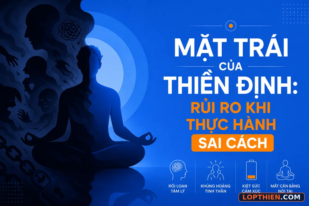 Mặt trái của thiền định: những rủi ro khi thực hành thiền sai cách