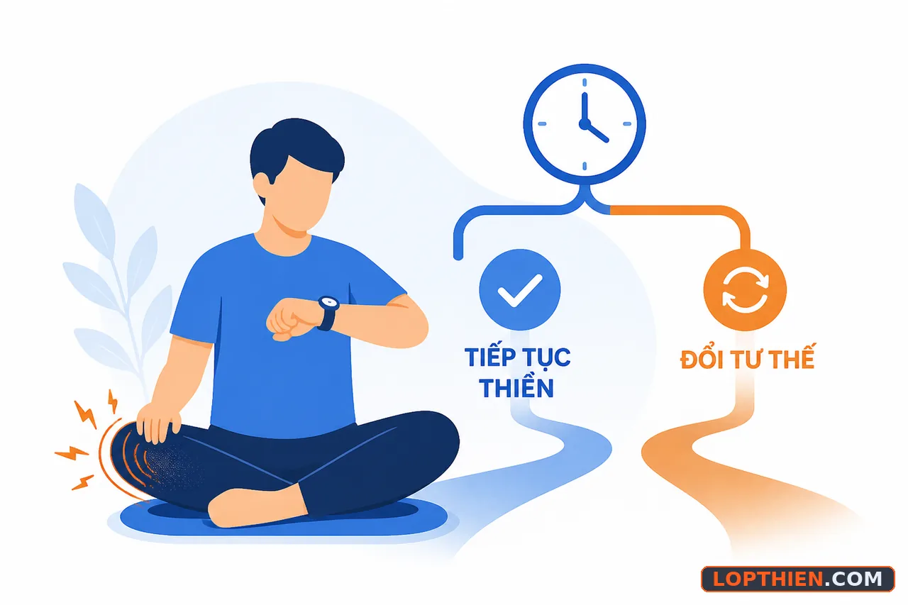 Khi nào nên đổi tư thế để giảm tê chân hiệu quả