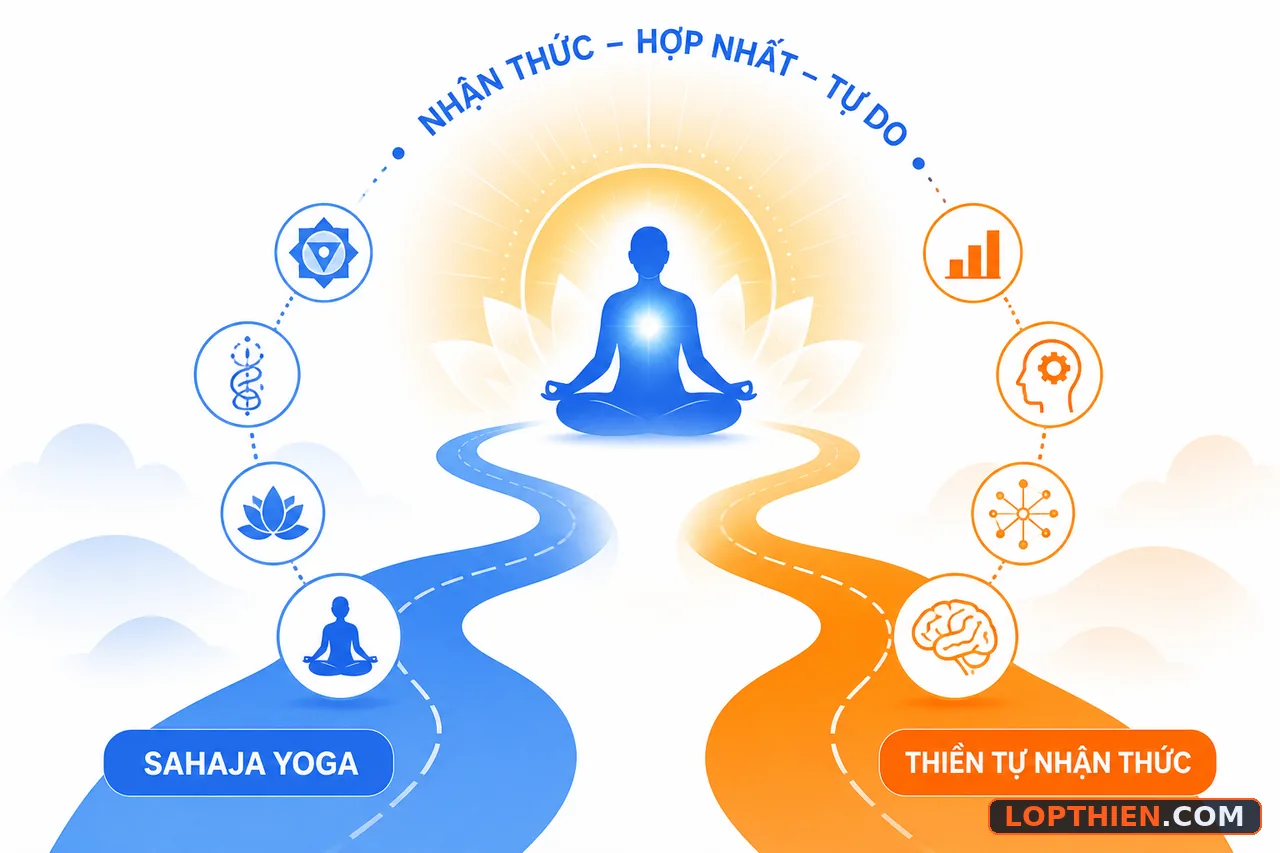 Sahaja Yoga và thiền tự nhận thức kết hợp khoa học với tâm linh để đạt khai sáng.