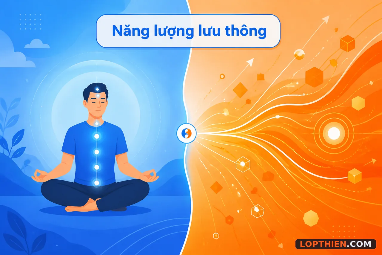 Năng lượng lưu thông và cảm giác nóng bừng khi thiền định