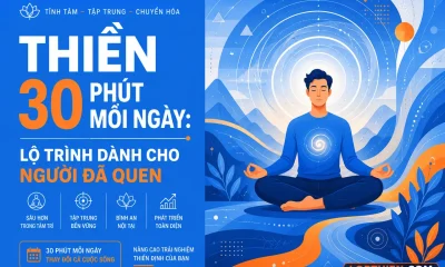 Thiền 30 phút mỗi ngày: lộ trình nâng cao cho người đã quen
