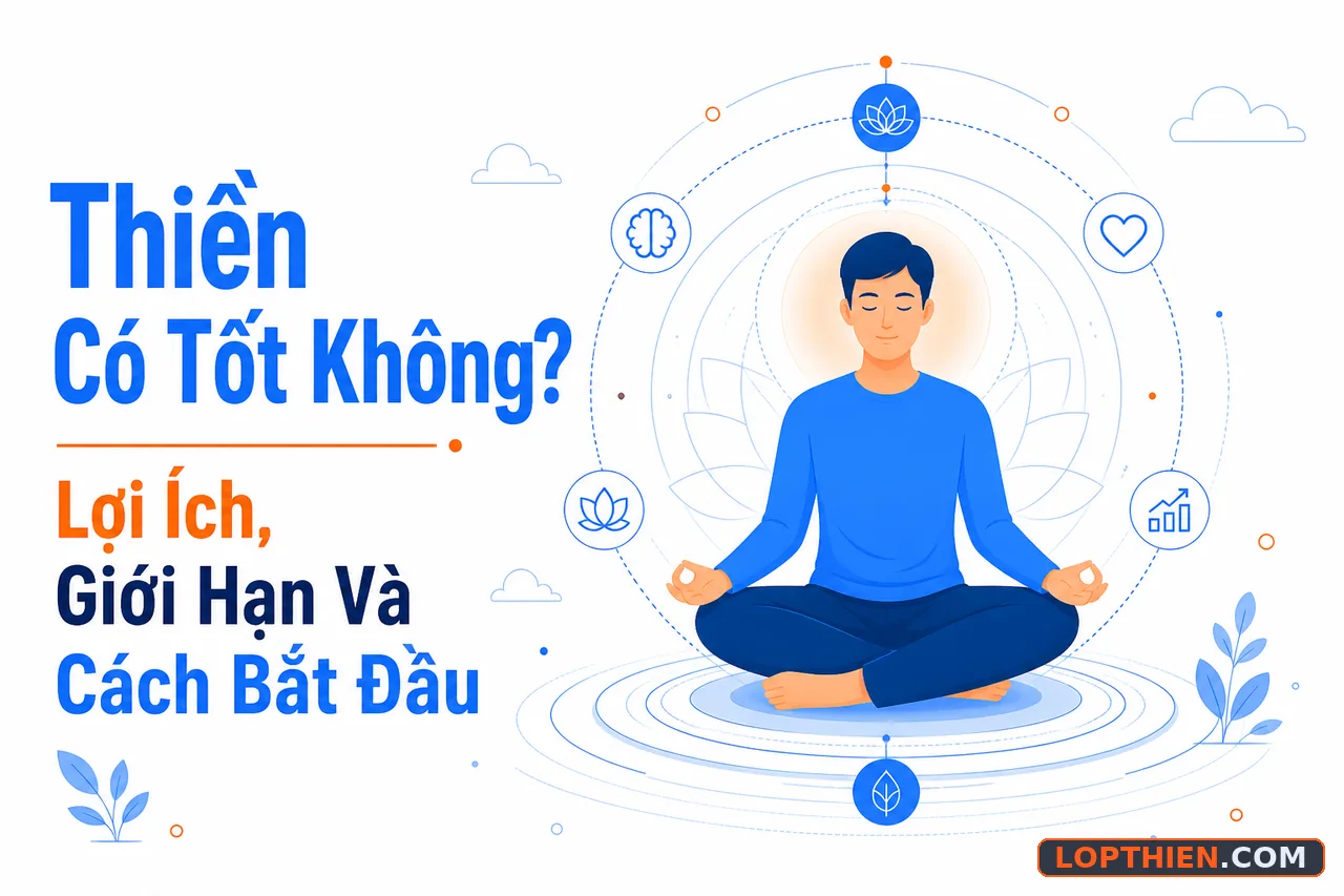Thiền có tốt không: khám phá lợi ích, giới hạn, và cách bắt đầu thiền