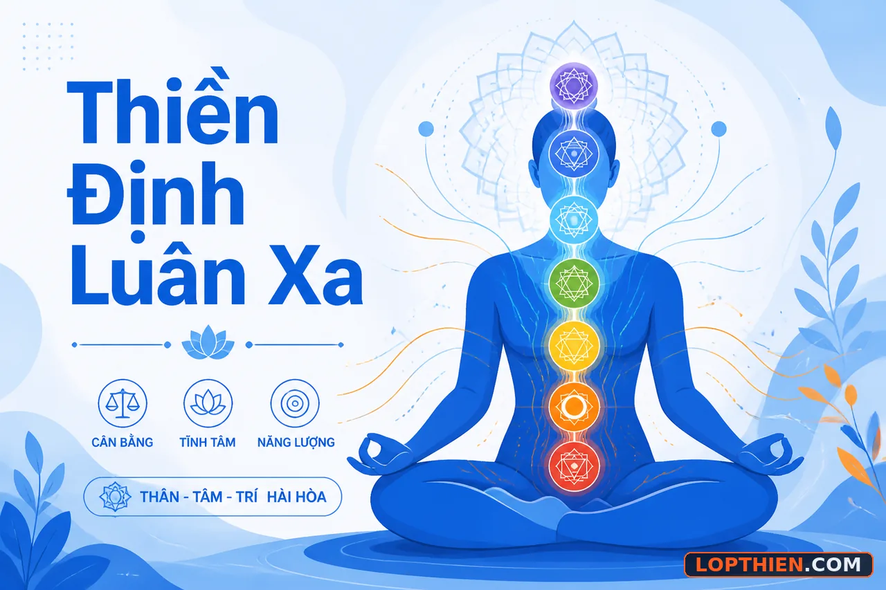 Thiền định công cụ cân bằng luân xa