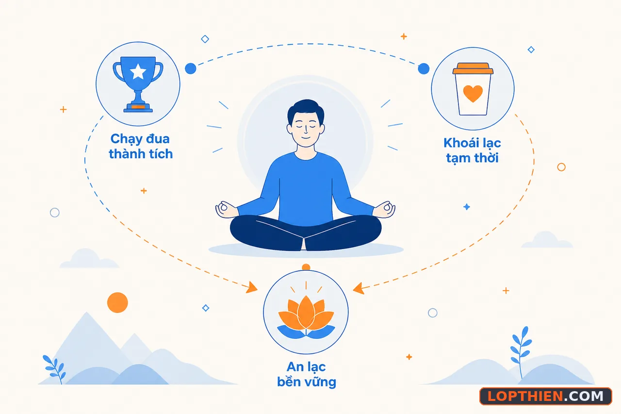 Thiền hạnh phúc: nuôi dưỡng an lạc bền vững từ bên trong