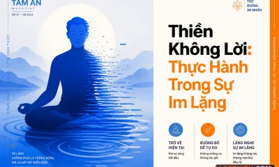 Thiền không lời - thực hành trong im lặng, tâm linh tìm sự bình yên