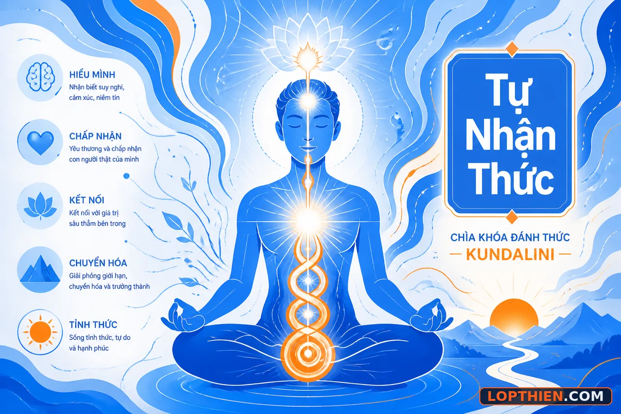 Thiền kundalini phát triển tự nhận thức nội tâm