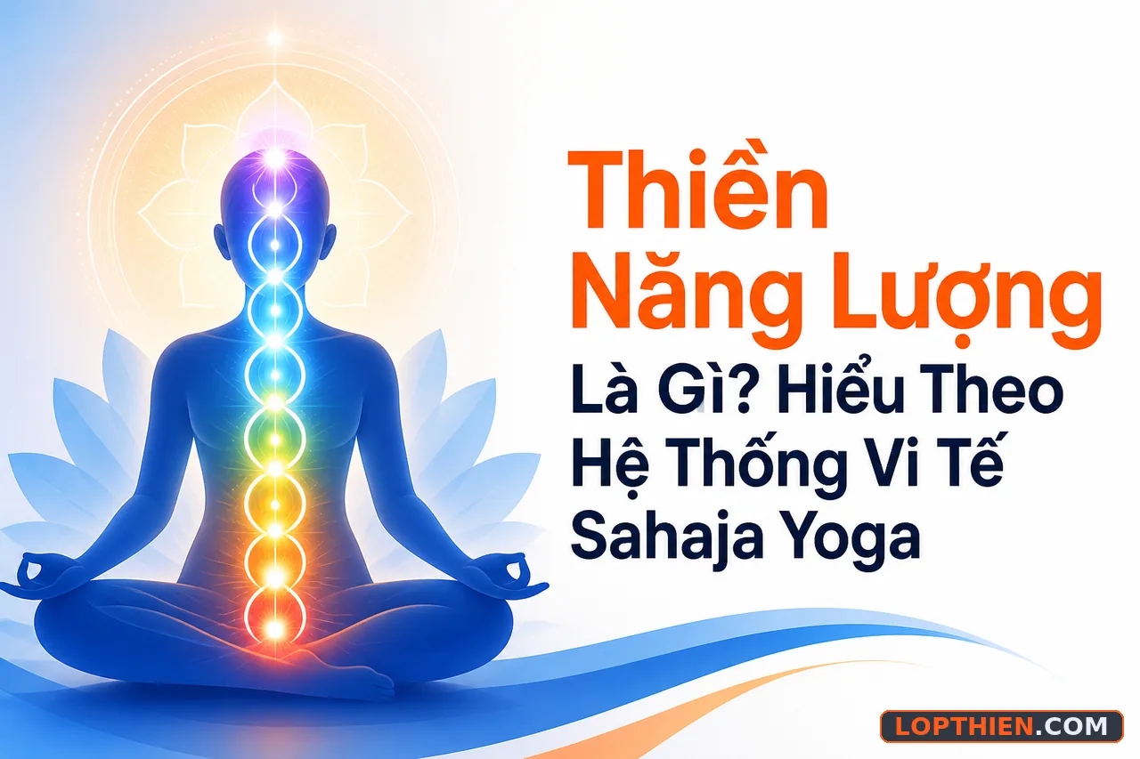 thiền năng lượng và hệ thống năng lượng tinh tế trong Sahaja Yoga