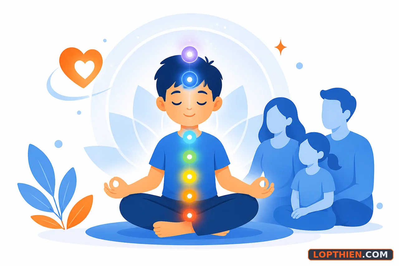 Thiền Sahaja Yoga trẻ em: phương pháp tự nhiên nhẹ nhàng cho gia đình.