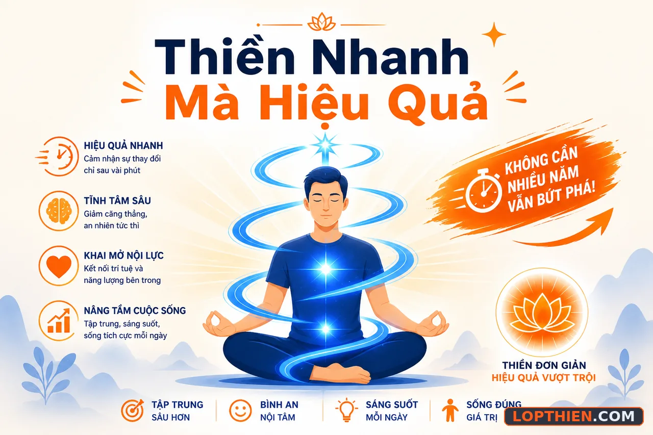 Thiền Sahaja Yoga giúp người mới trải nghiệm thiền sâu nhanh chóng
