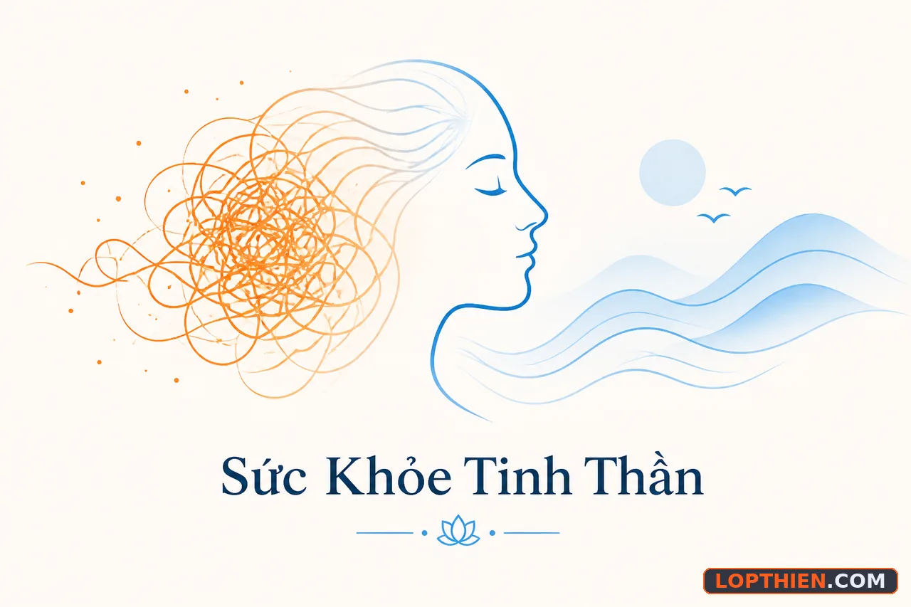 Thiền giúp cải thiện sức khỏe tinh thần qua tập trung và giảm lo âu