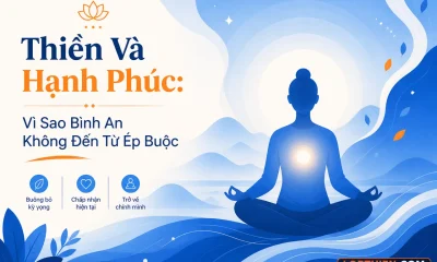 Thiền hạnh phúc: tĩnh lặng và bình an không cưỡng ép