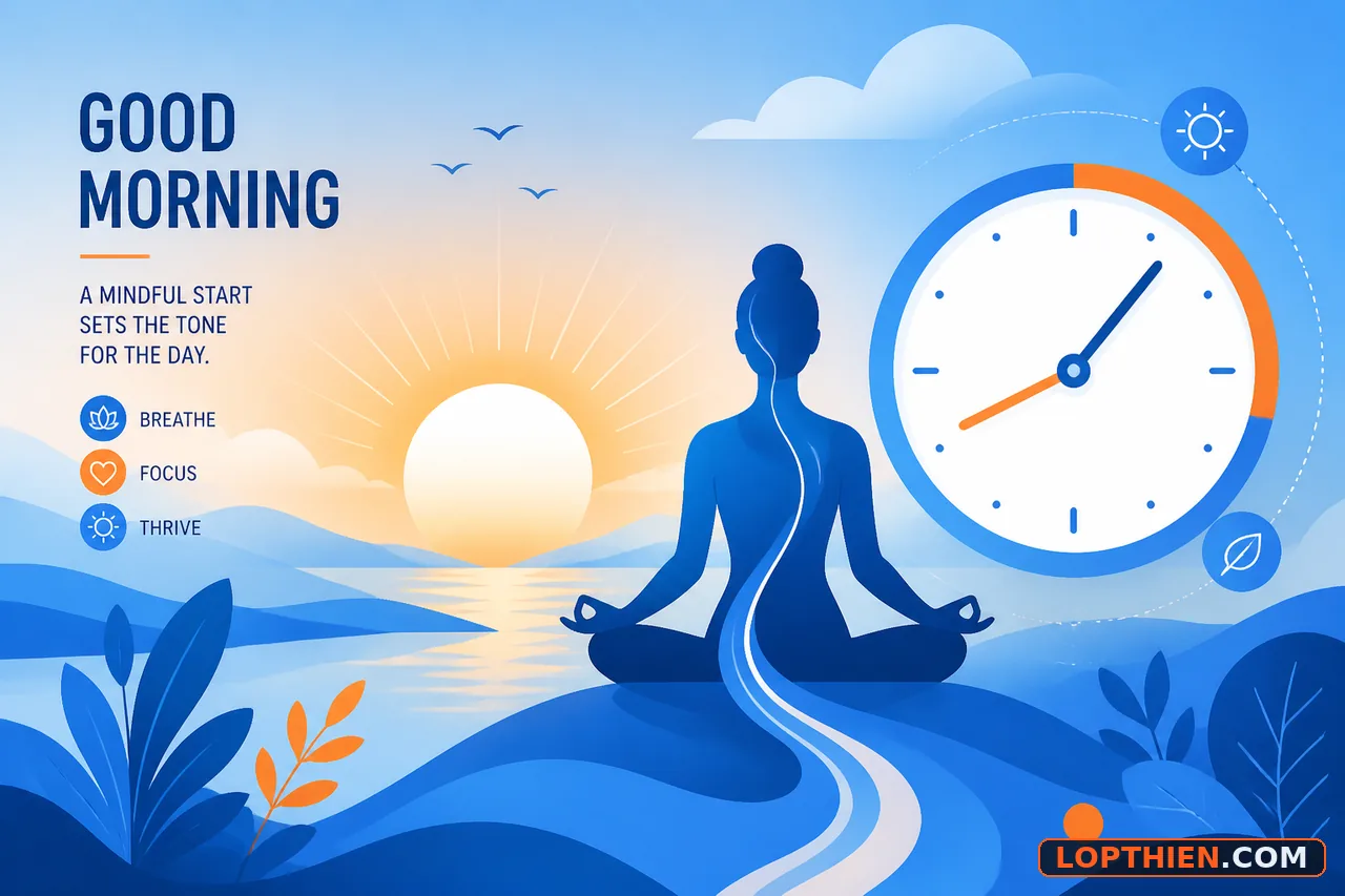 Thời gian thiền lý tưởng cho lịch trình thực hành buổi sáng hiệu quả