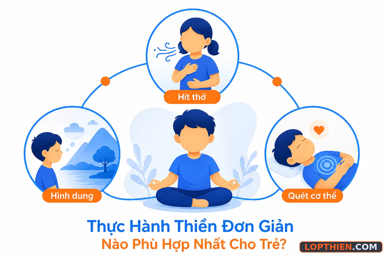 Các bài tập thiền đơn giản hiệu quả nhất cho trẻ em tại nhà.