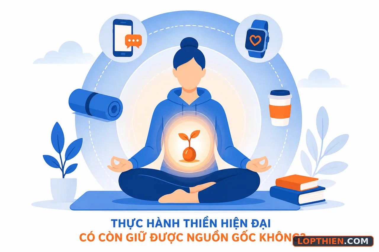 Thực hành thiền hiện đại vẫn giữ lõi cốt từ nguồn gốc cổ đại